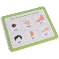 Personalized Food-themed Montessori Quiet Book